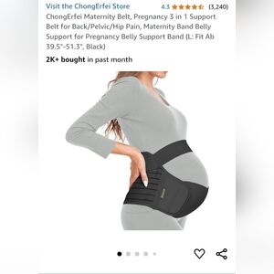 NIB Adjustable Maternity Support Belt